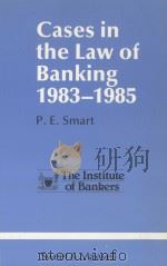 CASES IN THE LAW OF BANKING 1983-1985（1986 PDF版）