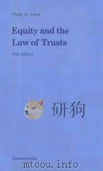 EQUITY AND THE LAW OF TRUSTS  FIFTH EDITION（1984 PDF版）