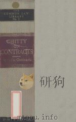 CHITTY ON CONTRACTS  TWENTY-FOURTH EDITION  VOLUME II   1977  PDF电子版封面  0421201703   