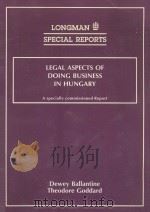 Legal aspects of doing business in Hungary（1994 PDF版）