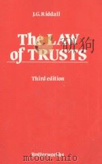THE LAW OF TRUSTS  THIRD EDITION   1987  PDF电子版封面  0406648433  J.G.RIDDALL 