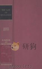 THE LAW OF EDUCATION  ELGHTH EDITION   1976  PDF电子版封面  040639640X   