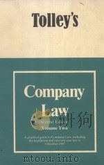 TOLLEY'S COMPANY LAW  2ND EDITION（1988 PDF版）
