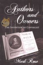 AUTHORS AND OWNERS  THE INVENTION OF COPYRIGHT（1993 PDF版）