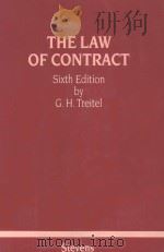 THE LAW OF CONTRACT  SIXTH EDITION   1983  PDF电子版封面  0420463704  G.H.TREITEL 