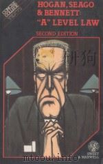 “A” LEVEL LAW  SECOND EDITION（1988 PDF版）