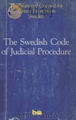 THE SWEDISH CODE OF JUDICIAL PROCEDURE   1985  PDF电子版封面  9138088452   