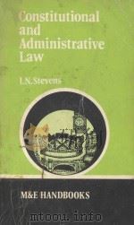Constitutional and administrative law（1982 PDF版）