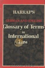 GLOSSARY OF TERMS IN INTERNATIONAL LAW（1980 PDF版）