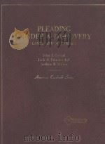 PLEADING JOINDER AND DISCOVERY  CASES AND MATERIALS（1968 PDF版）