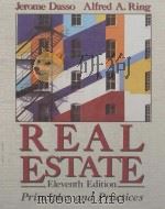REAL ESTATE  PRINCIPLES AND PRACTICES  11TH EDITION   1992  PDF电子版封面  0137660154  JEROME DASSO AND ALFRED A.RING 