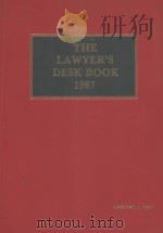 THE LAWYER'S DESK BOOK 1987   1987  PDF电子版封面  0459268708   
