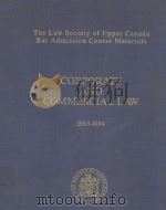 CORPORATE AND COMMERCIAL LAW 1983-1984   1984  PDF电子版封面  0459158902  DONALD C.ROSS 