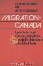 Migration-Canada   1985  PDF电子版封面  9065442081   