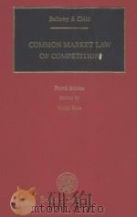 COMMON MARKET LAW OF COMPETITION  FOURTH EDITION   1993  PDF电子版封面  0421489308  VIVIEN ROSE 