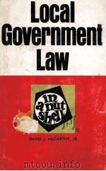 LOCAL GOVERNMENT LAW  IN A NUTSHELL（1975 PDF版）