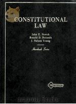 HANDBOOK ON CONSTITUTIONAL LAW   1978  PDF电子版封面    JOHN E.NOWAK AND RONALD D.ROTU 