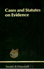 CASES AND STATUTES ON EVIDENCE（1981 PDF版）