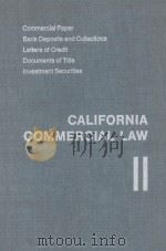 CALIFORNIA COMMERCIAL LAW  VOLUME II（1964 PDF版）