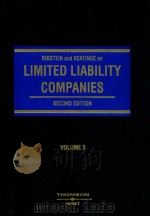 RIBSTEIN AND KEATINGE ON LIMITED LIABILITY COMPANIES  VOLUME 3  SECOND EDITION   1996  PDF电子版封面     