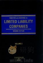RIBSTEIN AND KEATINGE ON LIMITED LIABILITY COMPANIES  VOLUME 2  SECOND EDITION（1996 PDF版）