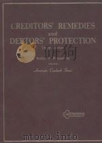 CASES AND MATERIALS ON CREDITORS' REMEDIES AND DEBTORS' PROTECTION  THIRD EDITION（1979 PDF版）
