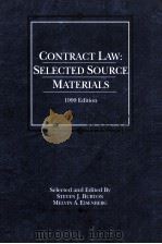 CONTRACT LAW:SELECTED SOURCE MATERIALS  1999 EDITION   1999  PDF电子版封面  0314238042  STEVEN J.BURTON AND MELVIN A.E 