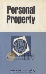 PERSONAL PROPERTY  IN A NUTSHELL   1983  PDF电子版封面  0314734279  D.BARLOW BURKE 