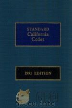 THE STANDARD CALIFORNIA CODES  1991 EDITION（1990 PDF版）