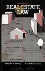 REAL ESTATE LAW  SECOND EDITION   1984  PDF电子版封面  0471888575  BENJAMIN N.HENSZEY AND RONALD 