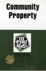 COMMUNITY PROPERTY  IN A NUTSHELL  SECOND EDITION（1988 PDF版）
