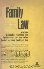 FAMILY LAW  1981-82 YELLOW BOOK   1981  PDF电子版封面     
