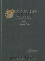 HANDBOOK ON CRIMINAL LAW（1972 PDF版）