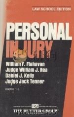 CALIFORNIA PRACTICE GUIDE PERSONAL INJURY  CHAPTERS 1-3（1995 PDF版）