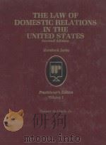 THE LAW OF DOMESTIC RELATIONS  IN THE UNITED STATES  VOL.1  SECOND EDITION   1987  PDF电子版封面  0314054723  HOMER H.CLARK 