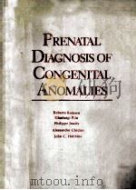 PREATAL DIAGNOSIS OF CONGENITAL ANOMALIES（1988 PDF版）