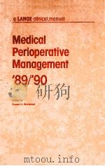 A LANGE CLINICAL MANUAL MEDICAL PERIOPERATIVE MANAGEMENT '89/'90（1989 PDF版）