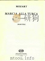 Mozart Marcia Alla Turca ZONGORARA bartok Z.1102（1950 PDF版）