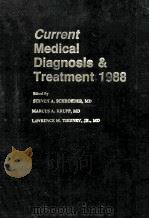 Current medical diagnosis & treatment 1988（1988 PDF版）