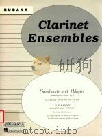 clarinet ensembles Sarabande and Allegro from Concerto Grosso No.3 Clarinet Quintet or Choir for thr（ PDF版）