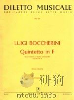 quintetto in f fur 2 violinen 2 violen violoncello op.60 nr.6 stimmen DM 104   1964  PDF电子版封面     