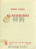 Klaviertrio 07214   1974  PDF电子版封面    Ernst Vogel 