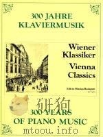 300 years of piano music Vienna Classics Z.7975（1977 PDF版）