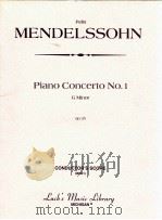 Piano Concerto No. 1 G Minor op.25 conductor's score 00041     PDF电子版封面    Felix Mendelssohn 