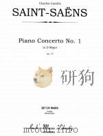 Piano Concerto No.1 in D Major op.17 Set of parts 12416 Str=4-4-3-2-2（ PDF版）