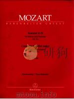 concerto in B-flat major for piano and Orchestra  No.18 KV 456 piano reduction based on the urtext o   1991  PDF电子版封面    W.A.Mozart 