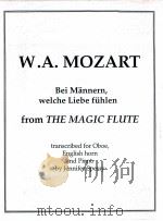 Bei M?nnern welche liebe Fuhlen from the magic flute transcribed for oboe English horn and piano（1992 PDF版）