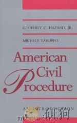 AMERICAN CIVIL PROCEDURE  AN INTRODUCTION（1993 PDF版）