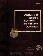 ANALYSIS OF ENERGY SYSTEMS-DESIGN AND OPERATION（1985 PDF版）