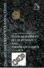 TURBOMACHINERY-VOLUME B FLUID DYNAMICS AND THERMODYNAMICS（ PDF版）